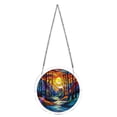 thumbnail image 2 of Acrylic Jigsaw Puzzle Suncatcher-Galactic Colorful Birds, Stained Glass Window Hanging, Home Decor Creative Mom Gifts, Birthday Gifts for Women,Wife, Sisters, Aunt, Besties 7.4in, 2 of 6