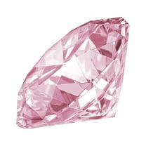 Desktop Ornament - Quartz Decorative Ornaments - Crystal Diamond Paperweight Jewels Wedding Decorations Christmas Centerpieces Home Decor Gift 50Mm (2Inch) - 1 Diamond (50Mm)