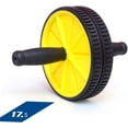 thumbnail image 4 of Entrenador de rodillos para abdominales: equilibrio de abdominales, asas antideslizantes, doble rueda, espalda, tríceps, hombros, equipo de ejercicio, gimnasio en casa, 4 of 5