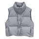 thumbnail image 2 of Chaqueta y abrigo informal sin mangas con capucha y cuello alto con bolsillo para mujer Chaqueta/chaqueta informal sin mangas con capucha y cuello alto para mujer, 2 of 4