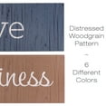 thumbnail image 2 of Excello Global Products Hanging Home Decor Sign with Sawtooth Hook and Jute Hanging Rope (Home, Family, Love, Laugh, Live, Happiness in Brown/Red/Navy Colorway) - EGP-HD-0356, 2 of 6