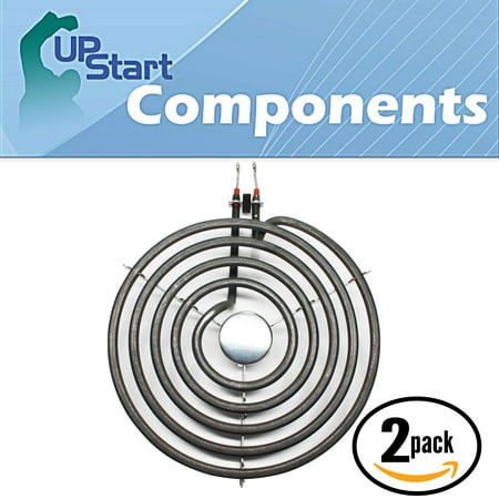 

2-Pack Replacement Whirlpool RF395LXEQ0 8 inch 5 Turns Surface Burner Element - Compatible Whirlpool 9761345 Heating Element for Range Stove & Cooktop