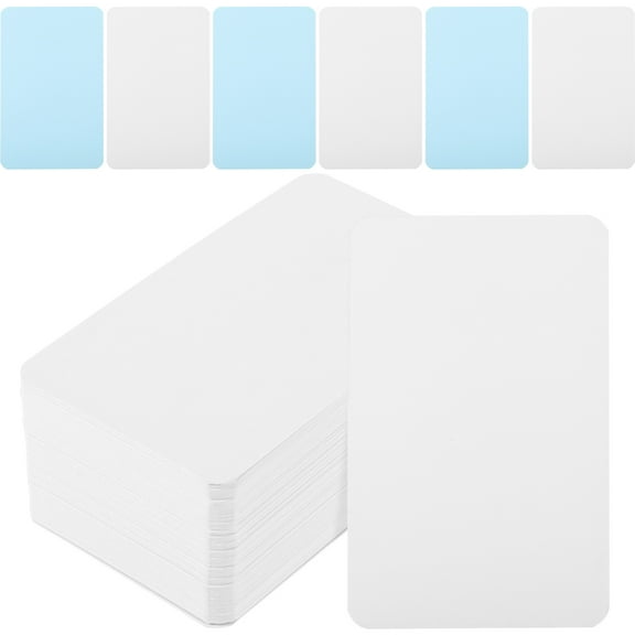 FRCOLOR 200 Sheets of Paperboard Blank Cards Index Note Cards Learning Flash Cards Memo Card
