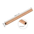 thumbnail image 2 of Uxcell 6mm OD 1mm Wall Thickness 300mm Length Copper Round Tube 2 Pack, 2 of 5
