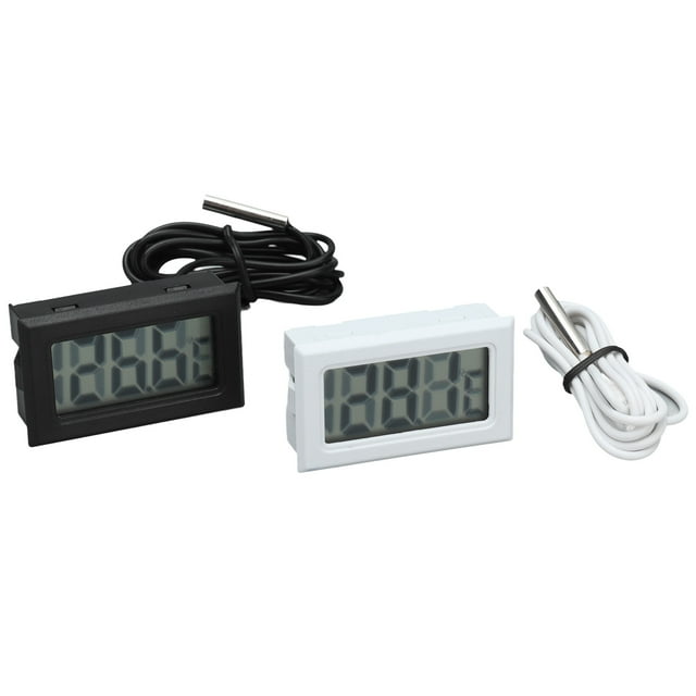 Dual-Pack High-Speed Digital Thermometer with Waterproof Probe for Accurate Temperature Monitoring in Various Environments (-50℃ to 110℃)