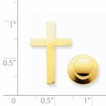 thumbnail image 2 of 14K Yellow Gold Cross Tie Tac, 2 of 2