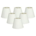 thumbnail image 5 of Royal Designs, Inc. Hardback Empire Chandelier Basic Shade CS-920-6LNW-6, Linen White, 4 x 6 x 5.5, Pack of 6, 5 of 5