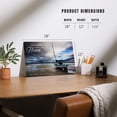 thumbnail image 4 of Carlsbad, California, Set Anchor Where Your Heart Is, Beached Sailboat Press (12x18 Aluminum Art, Indoor Outdoor Metal Sign Decor), 4 of 5