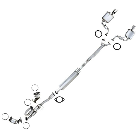 2009-2014 & 2016-2019 Nissan Maxima 3.5L Manifold back Exhaust System Kit