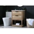 thumbnail image 3 of Elegant Lighting VF19224NT Larkin 24" Free Standing Single Basin Vanity Set - Wood, 3 of 4