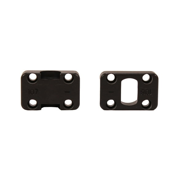 Weaver Mounts 47707 Weaver Turn-In Base 2-Piece Base For Weaver Dovetail Style Black Oxide Finish