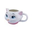 thumbnail image 2 of Taza Grande Cerámica 3D, Colección Disney Cabeza Marie con Moño Rosa de los Aristogatos, Capacidad 591 ML, 2 of 4