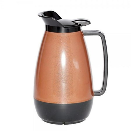 - Service Ideas Thermo-Serv 1 liter Copper / Black Flip Top Server