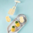 thumbnail image 3 of LOLIPPYY 1Set White Pineapple Moon Cake Press Mold Hand Pressed Baking Tool for Kitchen Use, 3 of 8