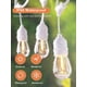 thumbnail image 4 of Cadena de luces LED para exteriores, adicionales, 29 m, regulables, color blanco vintage, 4 of 7