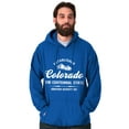 thumbnail image 5 of Colorado CO Centennial State Souvenir Hoodie Sweatshirt Women Men Brisco Brands L, 5 of 6