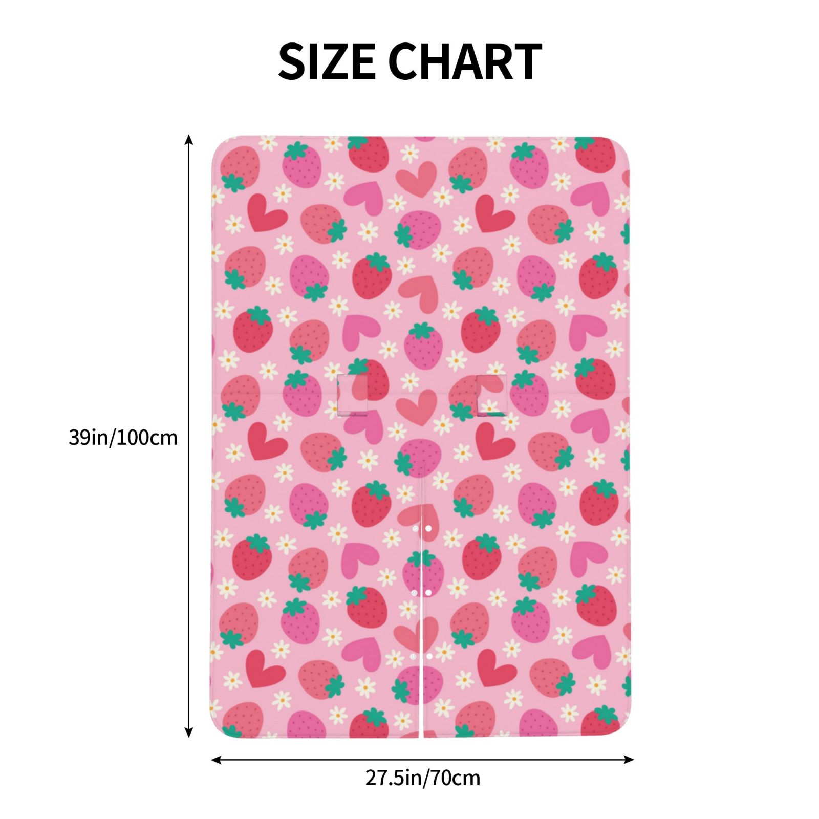 Naloa Haear Strawberry Baby Car Seat Cover, Breathable Baby Carrier Cover, Multiuse Baby Carrier Cover & Nursing Breastfeeding Cover