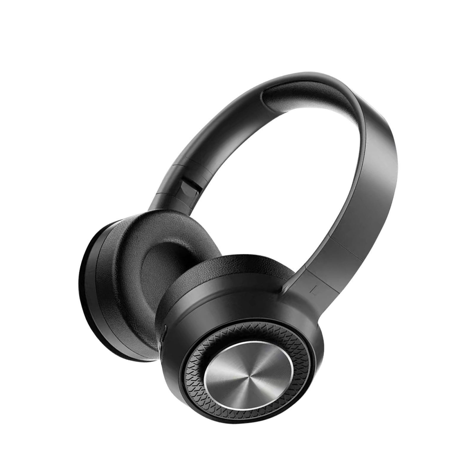 Bluetooth Headphones, Wireless Headphones, Over Ear Noise Cancelling Headphones with Mic, Up To 24 Hours of Battery Life(Black)