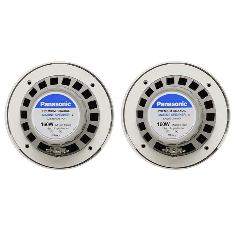 Panasonic Boat Coaxial Marine Speakers EAS16PX761AA | Robalo 160W