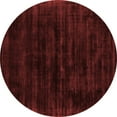 thumbnail image 1 of Ahgly Company Indoor Round Abstract Red Contemporary Area Rugs, 6' Round, 1 of 4