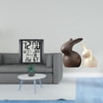 thumbnail image 2 of Reloj De Pared Digital Moderno Y Conjunto De Estatua De Cerámica. Reloj De Escritorio Versátil Con Decoración De Conejito Para Sala De Estar, Dormitorio, Oficina O Jardín., 2 of 8
