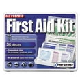thumbnail image 2 of First Aid Only Inc 110 All-purpose First Aid Kit, 21 Pieces, 4 3/4 X 3 X 1/2, Blue/white, 2 of 2