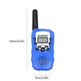 thumbnail image 2 of Walkie Talkie Niños Inevent Radio de Mano Mini Inalámbrico de Dos Vías Baofeng BF-T3 PMR446 2 Piezas, 2 of 7