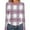 Pinks, variant on Women's Slim Long Sleeve Tops, Crew Neck Curved Hem Shirts, Ruched Going out Shirts Outfits