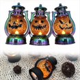 thumbnail image 3 of Luces de Halloween, Mini Linternas, Decoraciones de Linternas para Interiores, Decoraciones de Lámparas de Araña para Exteriores, Decoraciones de Halloween C, 3 of 5