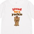 thumbnail image 4 of Inktastic Yorkshire Terrier Dog Yorkie Boys or Girls Long Sleeve Toddler T-Shirt, 4 of 5