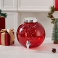 thumbnail image 2 of Ornament Dispenser Red Glass 1.5 Gallon Holiday Time, 2 of 7