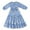 Blue, variant on LUOGENLI Girls Dresses Size 8-10 Kids Toddler Baby Girls Spring Summer Print Ruffle Long Sleeve Southeast Asian Girl Lace Dress Princess Dress Girls Dresses Size 6 Pack 3-4 Years