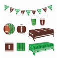 thumbnail image 2 of BotaniNest Rugby Party – Complete Tableware For Game Day Celebrations, 2 of 5