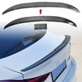 thumbnail image 2 of Universal Rear Trunk Spoiler Lip Wing Adjustable 45"-50" (Duckbill Lip) ABS Rear Lid Spoiler, Carbon Fiber Style, 2 of 10