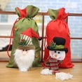 thumbnail image 4 of Bolsa de regalo de dulces de campana de Navidad Bolso de regalo de Navidad para niños Decoraciones de Navidad, 4 of 5