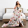 thumbnail image 6 of Chicken Flower Throw Blanket Funny Chicken Blanket for Toddler Women Men Chicken Printed Blanket for Couch Bed Outdoor Chicken Gifts for Chicken Lovers for Kids/Children Floral Chickens, 6 of 7