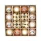 thumbnail image 4 of 44 Piezas Bolas de Navidad Adornos Decoración de de Navidad Decoración Colgante de de Navidad Surtido de Adornos Brillantes para año Nuevo Dorado champagne, 4 of 8