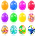 thumbnail image 6 of Mystery 1PC Water Beads Squeeze Stress Relief Ball, Soft Squishy Sensory Fidget Toy for Adults, Office Desk Anxiety Calming Squeeze Toy with Water Beads, 6 of 7