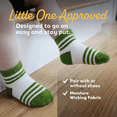 thumbnail image 3 of Fruit Of The Loom Toddler Ankle Socks, 10- Pack, Size 6M- 5T, 3 of 6