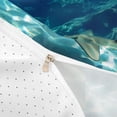 thumbnail image 4 of jejeloiu Cartoon Stingray Bedding,Underwater Theme Duvet Cover Full For Boys,Teal Black,Reversible,3 Pieces,1 Duvet Cover and 2 Pillowcases, 4 of 6
