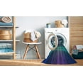 thumbnail image 2 of Ahgly Company Machine Washable Indoor Rectangle Transitional Light Sea Green Area Rugs, 5' x 8', 2 of 7