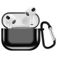 thumbnail image 5 of Funda Para Auriculares Inalámbricos Compatible Con Airpods 3 2021 Galvanoplastia Tpu Funda Protectora Para Auriculares Con Mosquetón Vogacara EL016605-03, 5 of 5