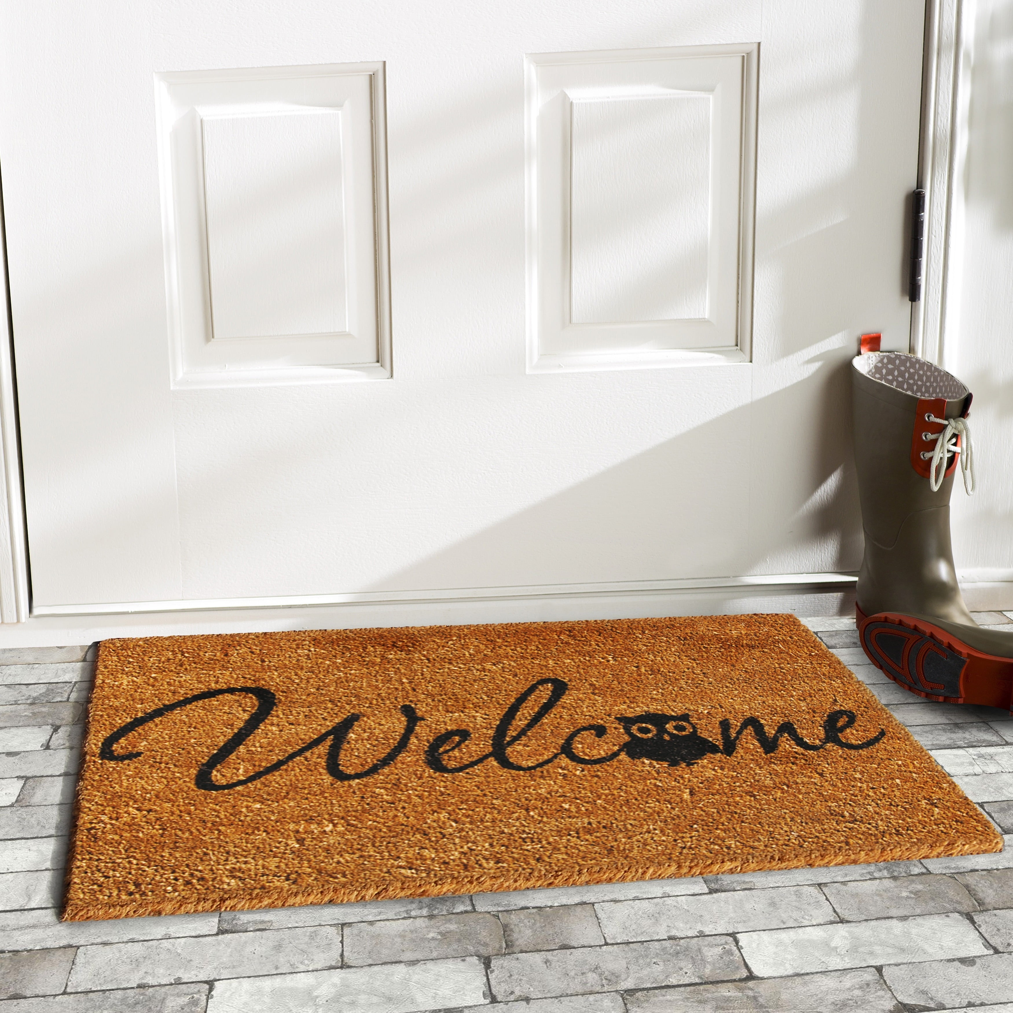 Calloway Mills Barn Owl Welcome Outdoor Doormat 2' x 3'