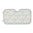 thumbnail image 6 of Lsque Colorful Butterfly Car Windshield Sun Shade | Accordion Folding Style Auto Shade for Car Truck SUV Van | Blocks UV Rays Sun Visor Protector | Small, 6 of 7