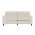DHP Cooper 3 Seat Sofa, Living Room Furniture, Beige Linen