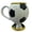 Football Beer Mug, variant on Football Shaped Bottle Opener, 3D Printed Portable Beer Opener for Bar, Parties & Camping
