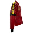 thumbnail image 2 of Bo Darville Bandit Red Genuine Leather Jacket, 2 of 7