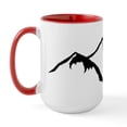 thumbnail image 2 of CafePress - Mountains Large Mug - 15 oz Ceramic Large White Novelty Mug, 2 of 4