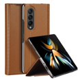 thumbnail image 1 of Frusde Compatible with Samsung Galaxy Z Fold 5 Magnetic Wallet Case Leather Flip Shockproof Kickstand Case-Brown, 1 of 6