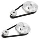 thumbnail image 3 of 2Set 2GT Synchronous Wheel 20 60 Teeth Bore Aluminum Timing Pulley GT2 Timing Belt Pulley System, 3 of 5